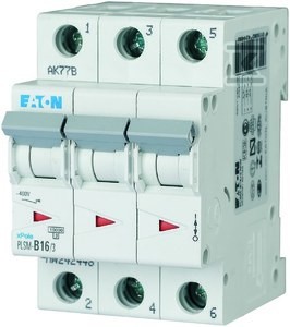 Wyłącznik nadprądowy 3-biegunowy PLSM-B16/3-MW    242448