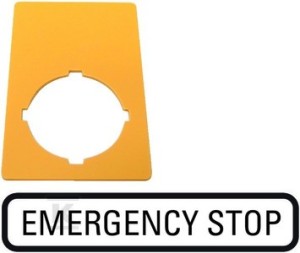 Szyld M22-XZK-GB99 do przycisku M22-PV.Emergency Stop    216472