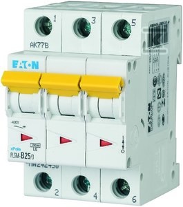 Wyłącznik nadprądowy 3-biegunowy PLSM-C25/3-MW    242476