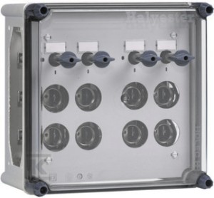 Tabliczka M22S-ST-X93 opisowa I-0-II 50x30mm czarna    216486