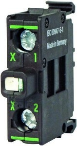 Dioda M22-LEDC230-R LED czerwona montowana do dna