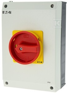Rozłącznik On/Off In=63A P=37kW P3-63/I4/SVB/N    207349 w