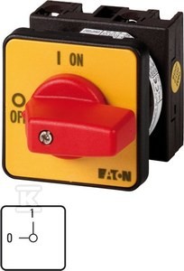 Łącznik krzywkowy In=20A P=6.5 kW T0-2-1/E-RT    011082