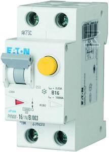 Wyłącznik nadprądowy z modułem różnicowym 1+N-biegunów PKNM-6/1N/B/003-MW