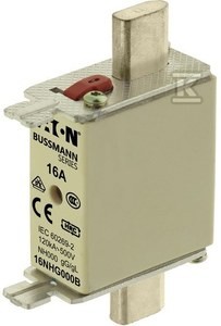 Wkładka bezpiecznikowa, LV, 16 A, AC 500 V, NH000, gL/gG,