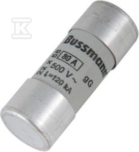 Wkładka cylindryczna 22x58 80A GG 500V AC