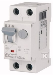 Wyłącznik kombinowany 6kA typ A HNB-C16/1N/003-A    195139