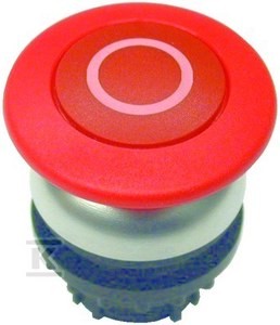 Przycisk M22-DRP-R-X0 grzybkowy czerwony bez samopowrotu    216751