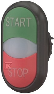 Napęd przycisków podwójnych z samopowrot M22S-DDL-GR-GB1/GB0    216703