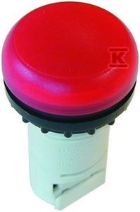 Lampka M22-LC-R kompaktowa płaska czerwona    216908 w
