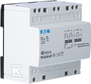 Trafo 230V, wyjście 45627 V, 5 2-2, 6 A TR-G2/63-SF