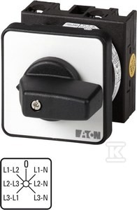 Łącznik krzywkowy In=20A P=6.5 kW T0-3-8007/E    095813
