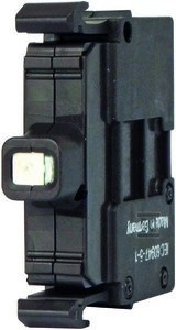 Oprawka M22-LED230-R dioda LED czerwona U=230V mocowanie przód