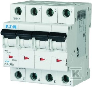 Wyłącznik nadprądowy 6kA PL6-C63/4    166532