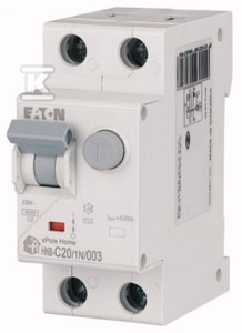Wyłącznik kombinowany 6kA typ AC HNB-C20/1N/003    195128