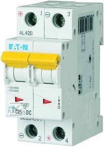 Wyłącznik nadprądowy 10kA DC PL7-C25/2-DC    264904 w