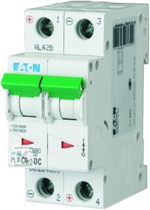 Wyłącznik nadprądowy 10kA DC PL7-C6/2-DC    264899 w