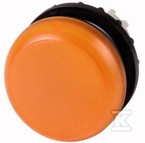 Główka lampki sygnalizacyjnej, płaska pomarańcz M22-L-A    164374