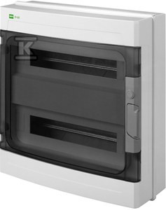Rozdzielnica natynkowa EP-LUX + 2x18 modułów PV 1500V DC 1000V