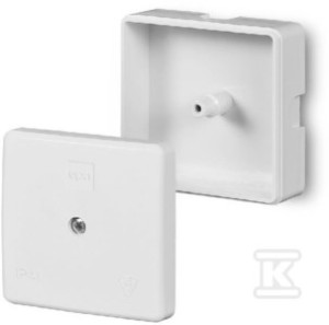 Puszka natynkowa teleleoniczna IP41 60x60x30 bez wkładu