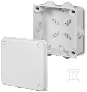 Puszka natynkowa PK-4 IP55 134x134x53 z/wkł 5x10 EP-Lux