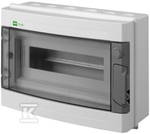 Rozdzielnica natynkowa EP-LUX + 12 modułów PV 1500V DC 1000V