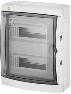 Rozdzielnica GALANT PLUS RN 45993 IP65 drzwi transparentne N+PE (24