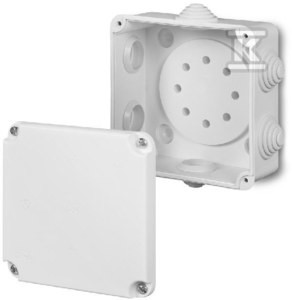 Puszka rozgałęźna, 6-wylotowa, z wkładem, IP55 5x4 EP-Lux
