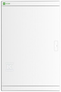 Rozdzielnica natynkowa ELEGANT 3x12 PE+N nowa wersja biała IP40 o