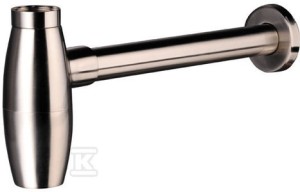 Syfon Oval mosiężny G5 / 4 chrom
