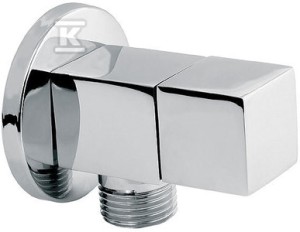 Zawór kątowy Quadro podłączeniowy G1 / 2x3 / 8 chrom