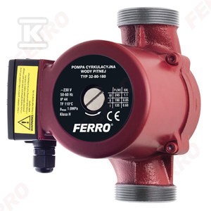 Pompa 32-80-180    0401W  Pompy CWU