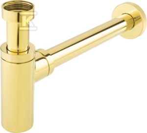 Syfon ROTONDO 5/4", złoty   &nbsp;S282G