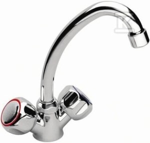 Bateria umywalkowa Standard stojąca, chrom    BST2 w