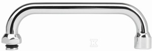 Wylewka 1/2" 300C, chrom    W300C/2