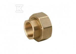 Półśrubunek do pompy 6/4"x1" mosiężny 1kpl. (2szt)