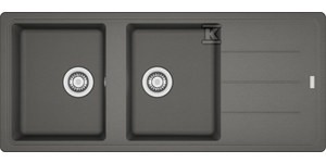 Zlewozmywak wbudowywany Fragranit+ Basis BFG 621 Kamienny Szary