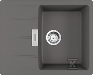 Zlewozywak Fragranit + CNG 611-62 Kamienny Szary