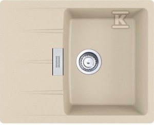 Zlewozywak Fragranit + CNG 611-62 Beżowy   &nbsp;114.0687.314