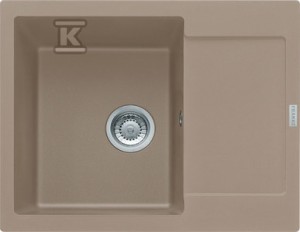 Zlewozmywak wbudowywany Fragranit+ Maris MRG 611-62 Cappuccino