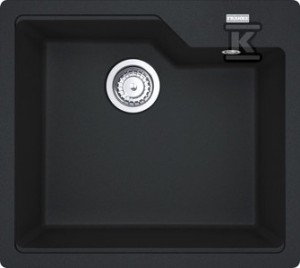 Zlewozmywak wbudowywany Fragranit+ Urban UBG 610-56 Onyx