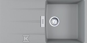 Zlewozywak Fragranit + CNG 611-86 Kamienny Szary