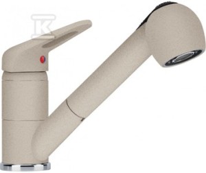 Bateria kuchenna Prince II pull-out spray Orzechowy