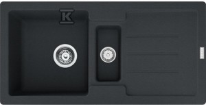 Zlewozmywak wbudowywany Fragranit+ Strada SAG 651-86 Onyx