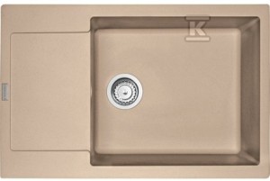 Zlewozmywak wbudowywany Fragranit+ Maris MRG 611-78 XL Beżowy