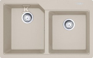 Zlewozmywak wbudowywany Fragranit+ Urban UBG 620-78 Orzechowy