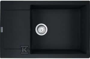 Zlewozywak Fragranit + MRG 611-78 XL Czarny mat