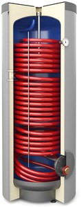 Wymiennik cwu z wężownicą spiralną, stojący SGW(S) Tower Grand 200L,
