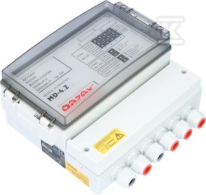 Moduł alarmowy MD-4.Z 4 wej.,zasilanie 230V, 1 wyj.do zaworu o