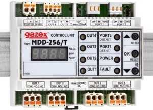 Moduł sterujący MDD-256/T nadzorczy, max 224 detekt., max 21 urządzeń